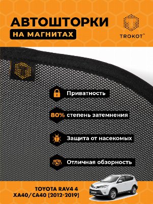 Toyota RAV4 (4) (XA40, CA40) (2012-2019) Внедорожник 5 дв. Комплект на передние двери STANDART